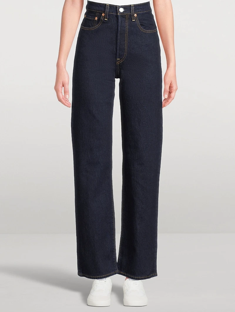 Ribcage Straight-Leg Jeans