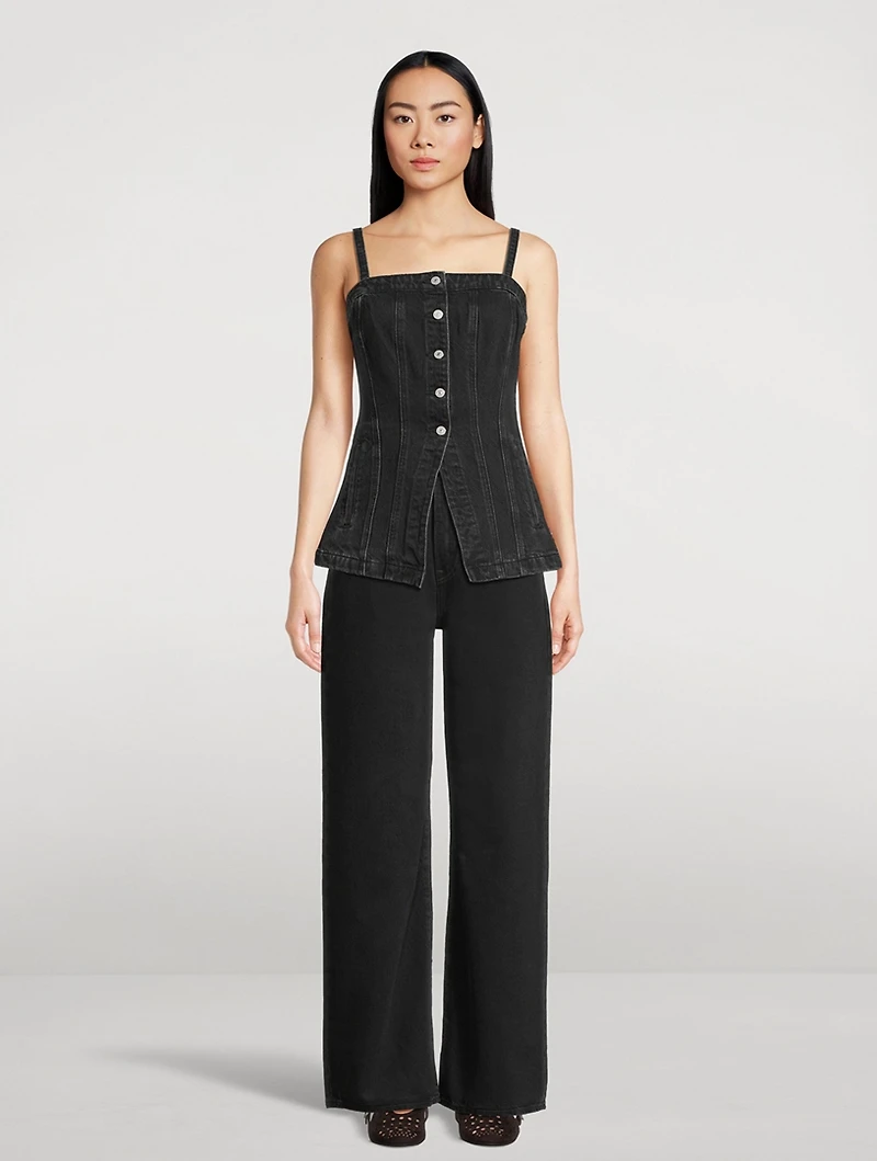 Ribcage Wide-Leg Jeans