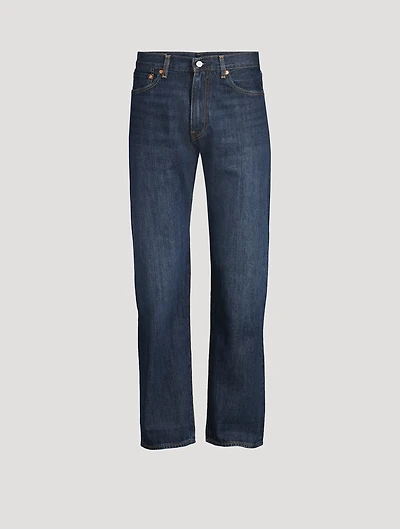 555 Relaxed Straight-Leg Jeans