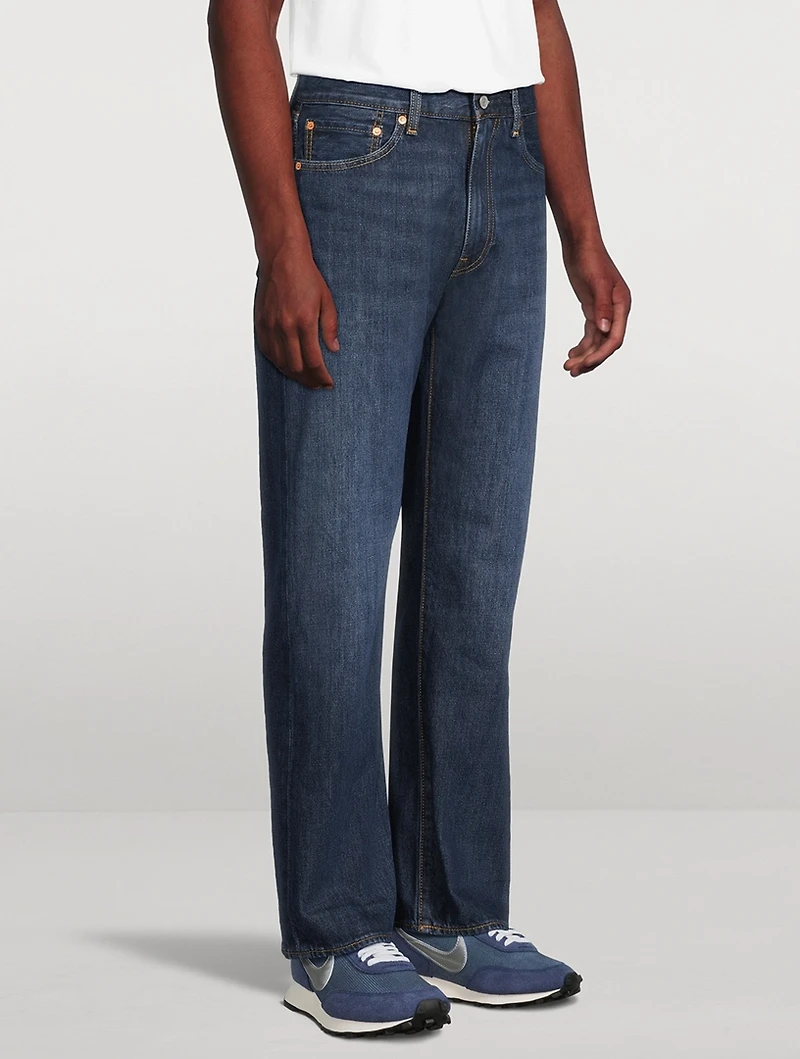 555 Relaxed Straight-Leg Jeans