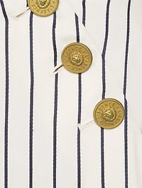 Kingston Wide-Leg Pants Striped Print