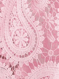 Odelia Lace Cropped Blouse