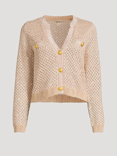 Blanca Sequin Cardigan