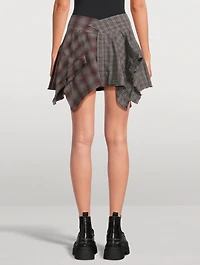 Deconstructed Mini Skirt