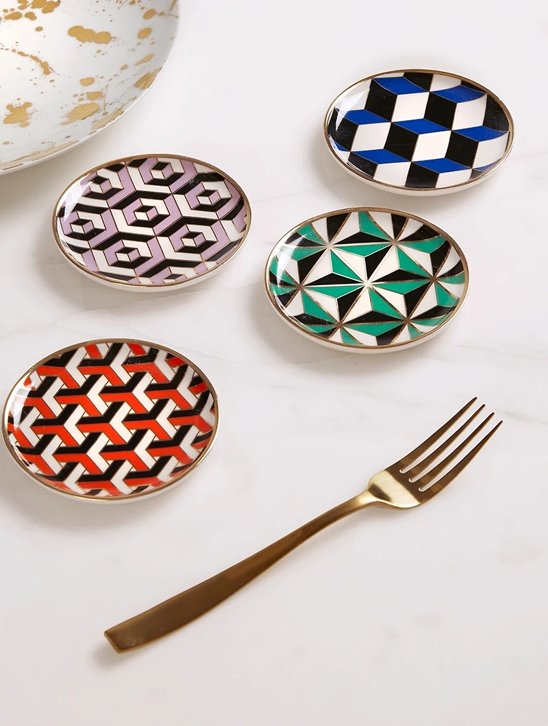 Four-Piece Versailles Coasters