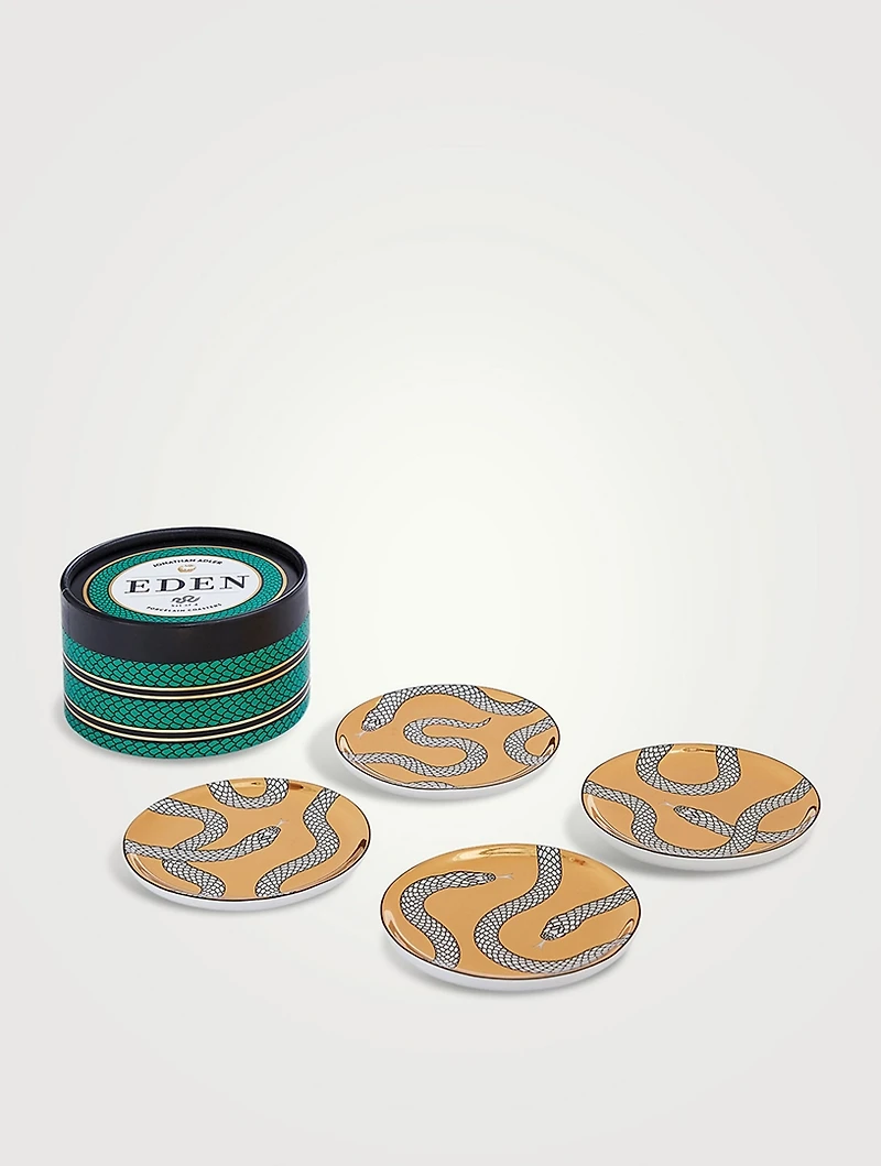Four-Piece Eden Coasters