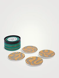 Four-Piece Eden Coasters