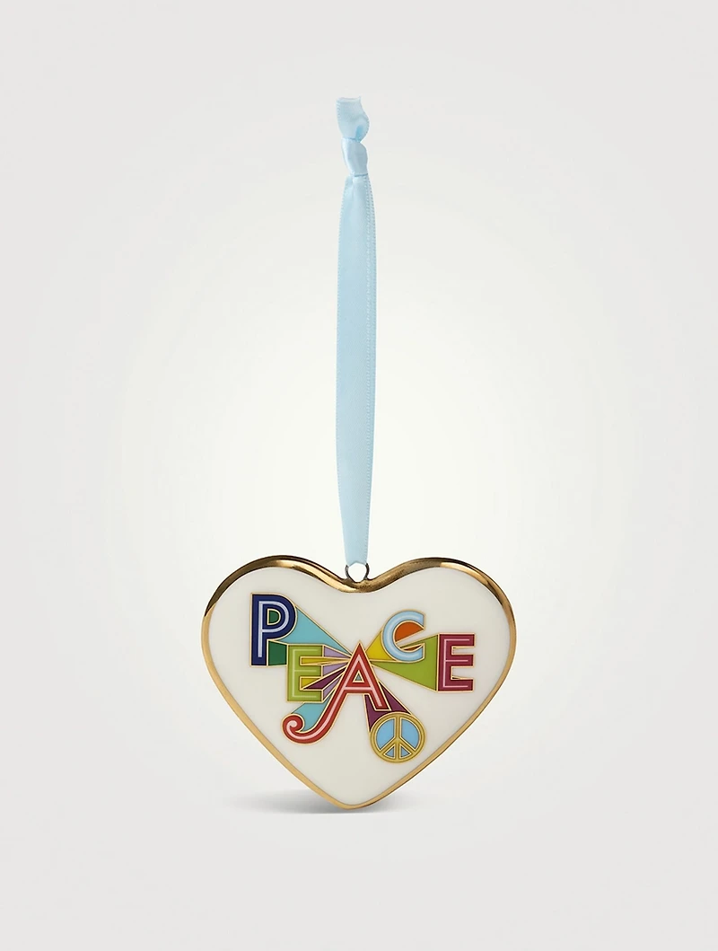 Peace & Love 2025 Ornament
