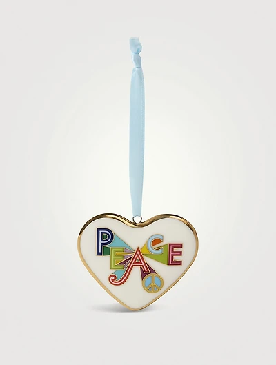 Peace & Love 2025 Ornament
