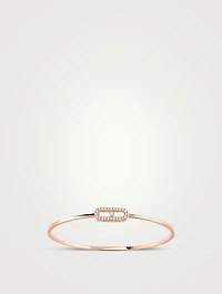 Move Uno Flex Bangle Bracelet With Pavé Diamonds