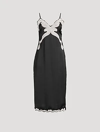 Ann Embroidered Slip Dress