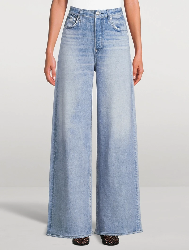 Miramar Sofie Terry Wide-Leg Jeans