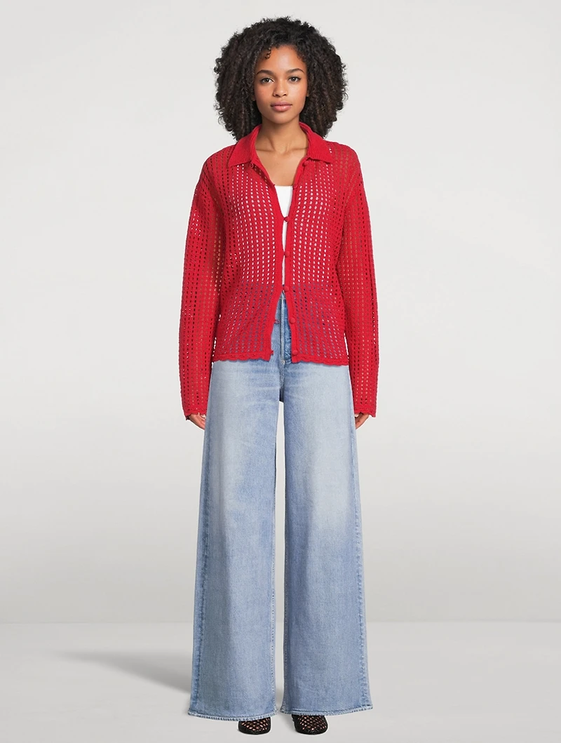 Miramar Sofie Terry Wide-Leg Jeans