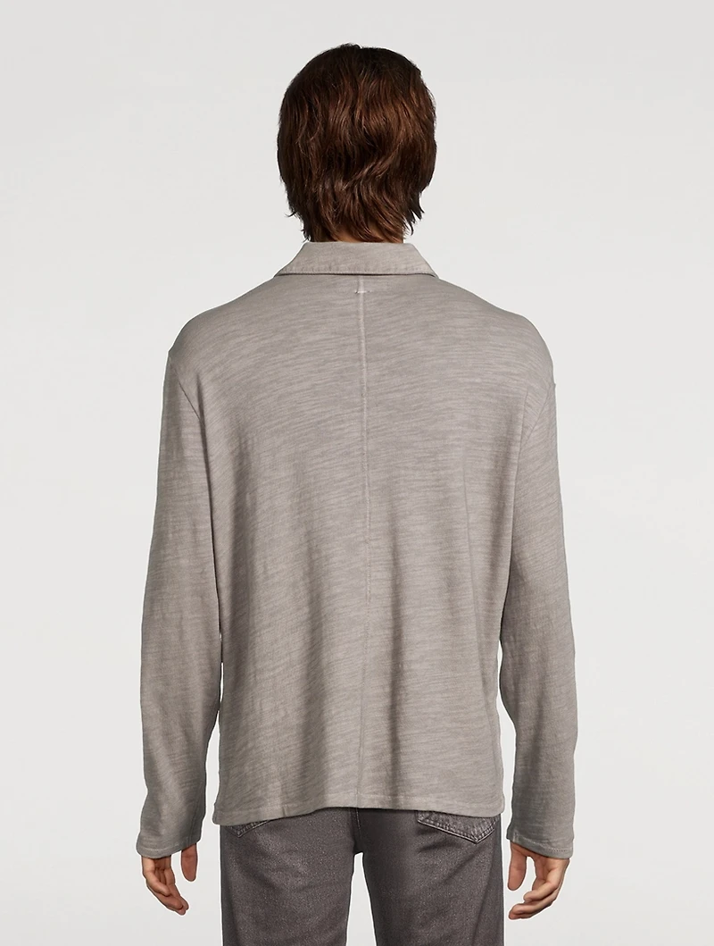 Long-Sleeve Rugby Polo