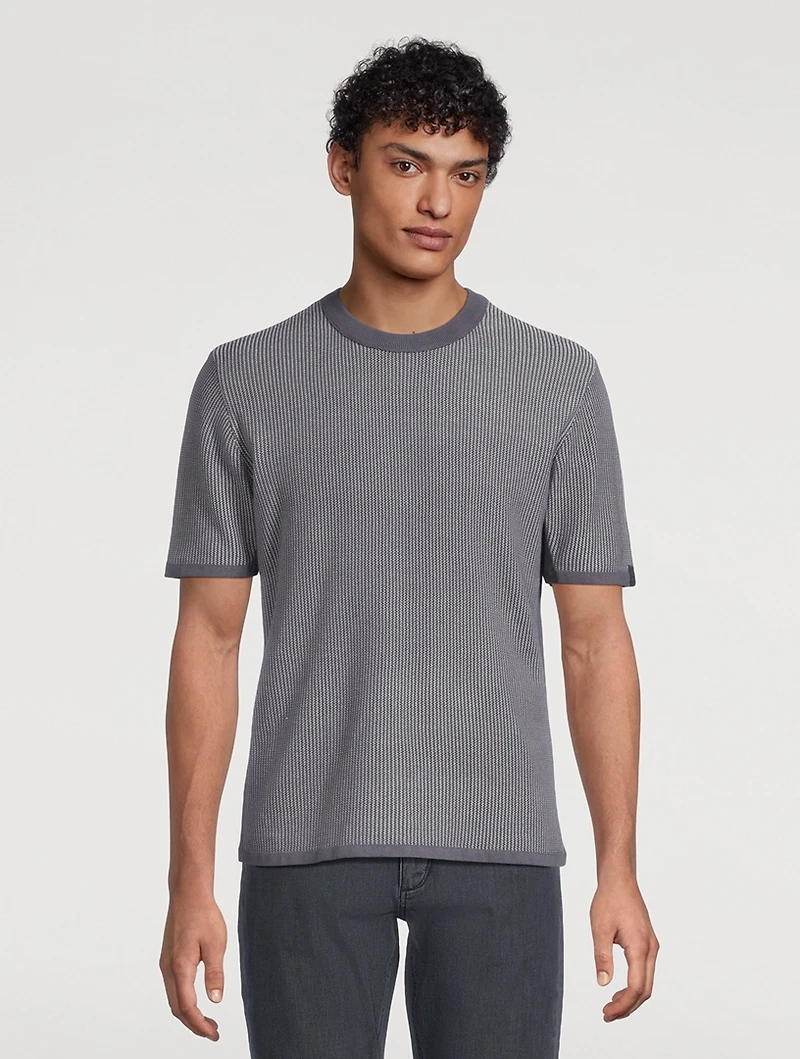 Harvey Cotton-Blend T-Shirt