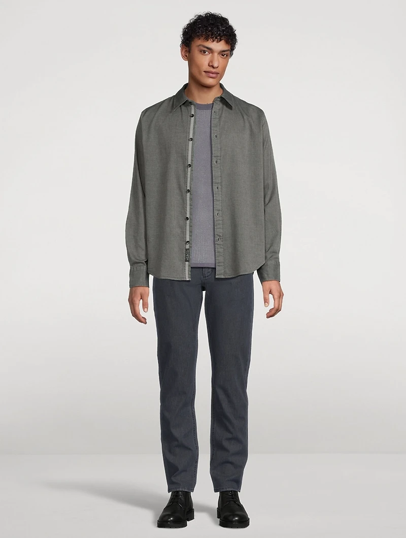 Harvey Cotton-Blend T-Shirt