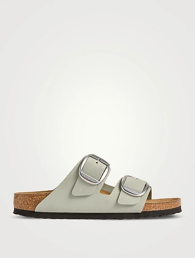 Arizona Big Buckle Leather Slide Sandals