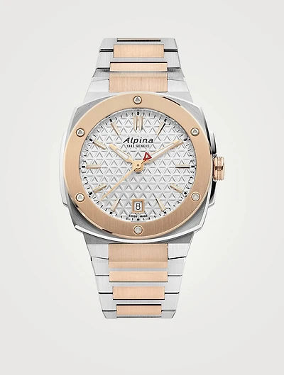 Extreme Quartz Two-Tone Stainless Steel Bracelet Watch