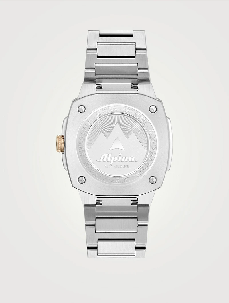 Extreme Quartz Two-Tone Stainless Steel Bracelet Watch