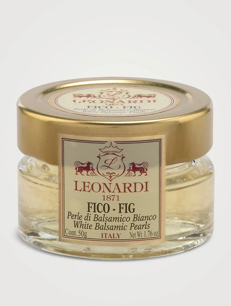 Fig-Flavoured White Balsamic Pearls