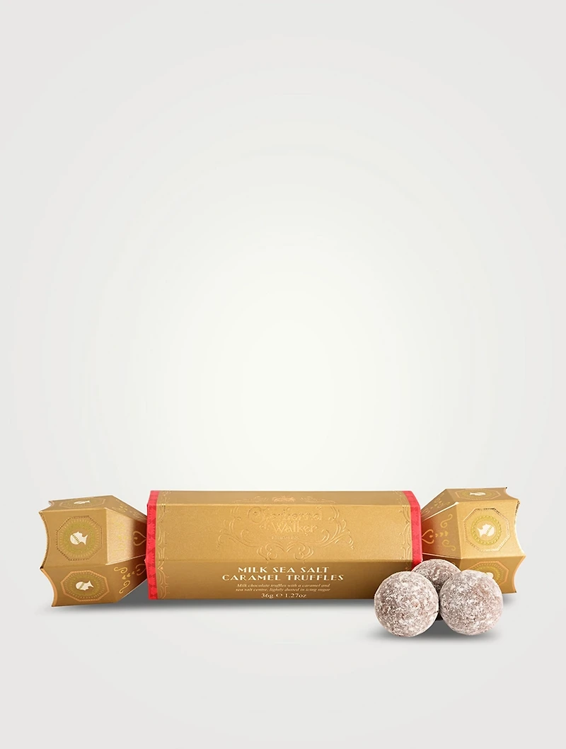 Milk Sea Salt Caramel Truffles Cracker