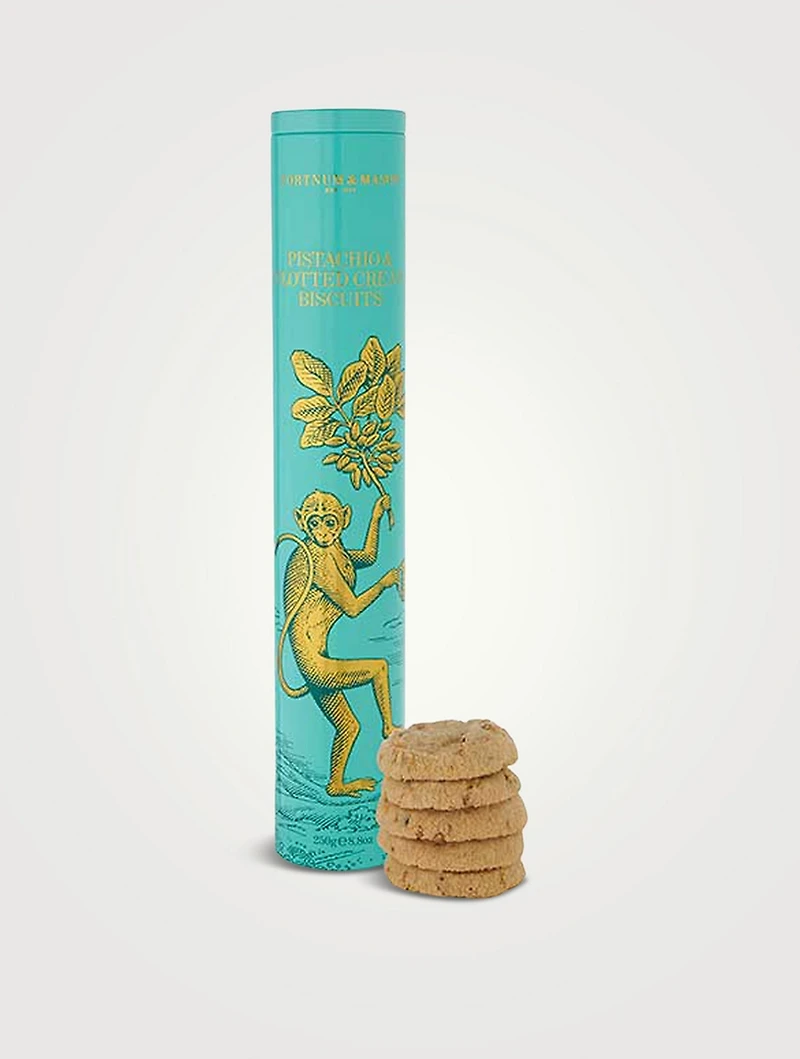 Pistachio & Clotted Cream Biscuits