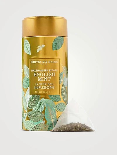 English Mint Infusion Tin 15 Silky Bags