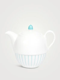 Fortnum's Stripe Tea For One Teapot