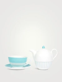 Fortnum's Stripe Tea For One Teapot