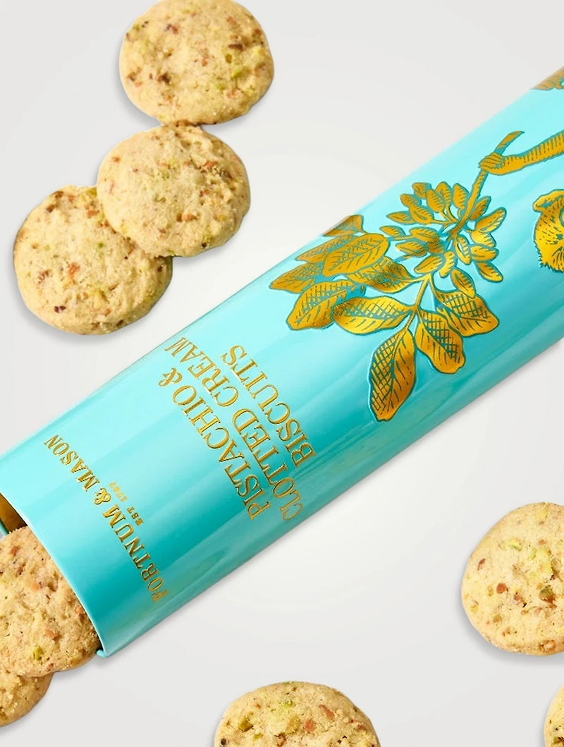 Pistachio Clotted Cream Biscuits