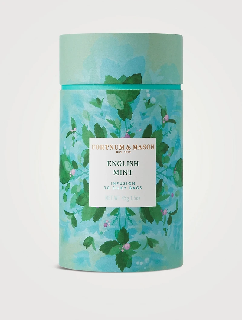 English Mint Infusion Tin 30 Silky Bags