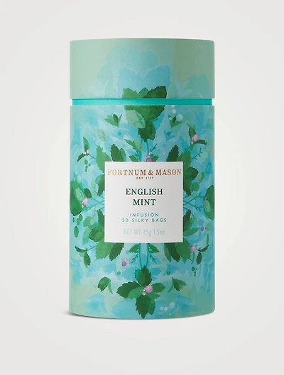 English Mint Infusion Tin 30 Silky Bags