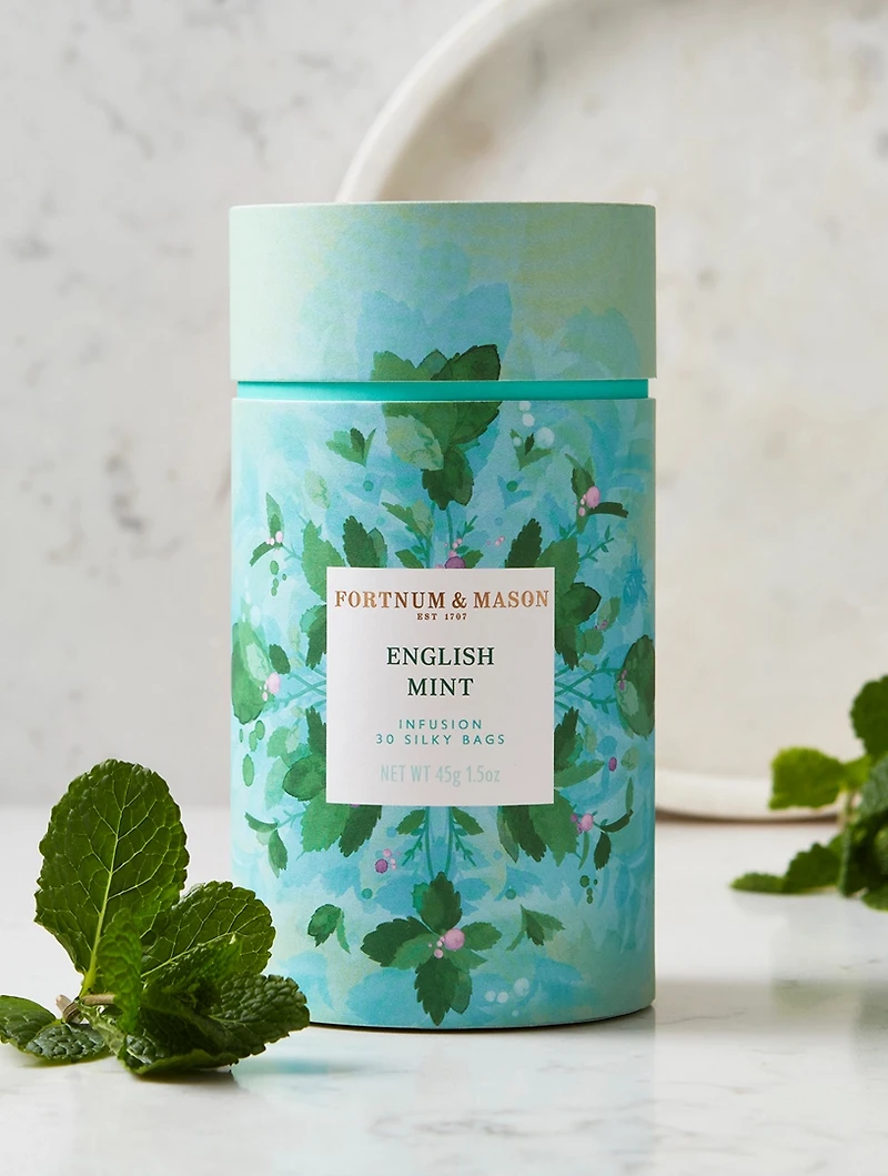 English Mint Infusion Tin 30 Silky Bags