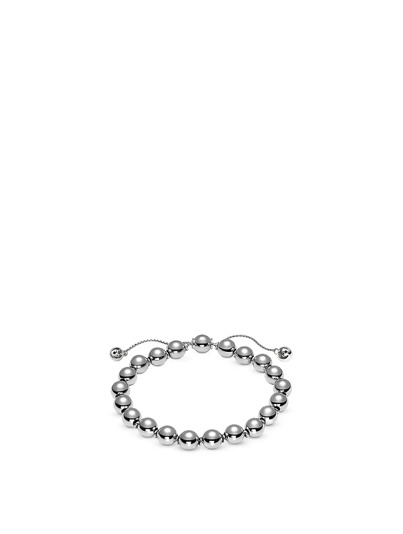 Sterling Silver Boule Chain Bracelet