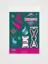 Holiday Sticker Pages - Vancouver