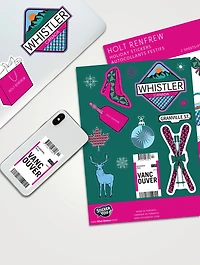 Holiday Sticker Pages - Vancouver