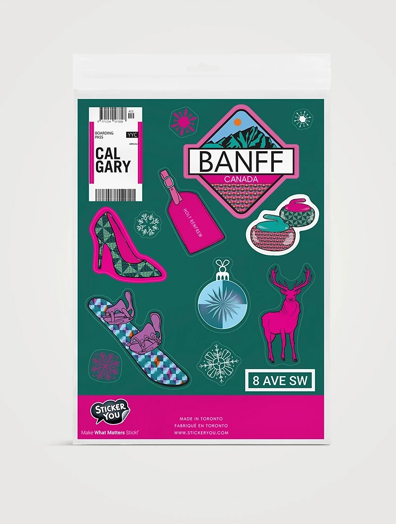 Holiday Sticker Pages - Calgary