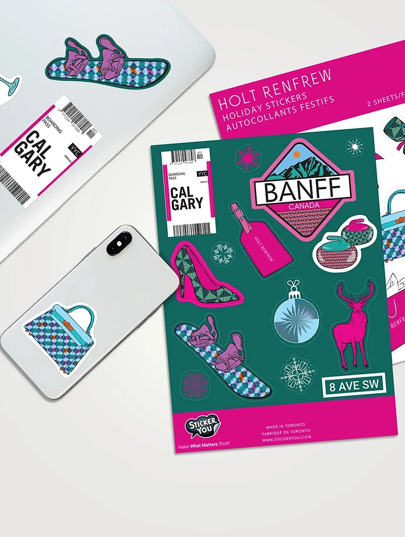 Holiday Sticker Pages - Calgary