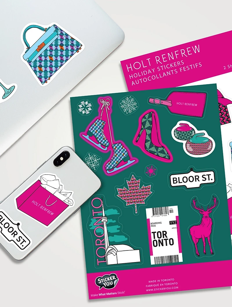 Holiday Sticker Pages - Toronto