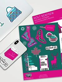 Holiday Sticker Pages - Toronto