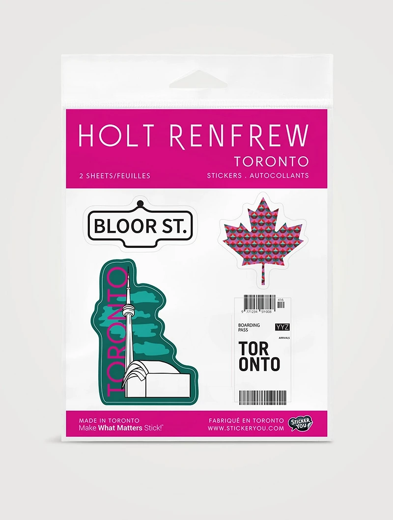 Holiday Mini Sticker Pages - Toronto