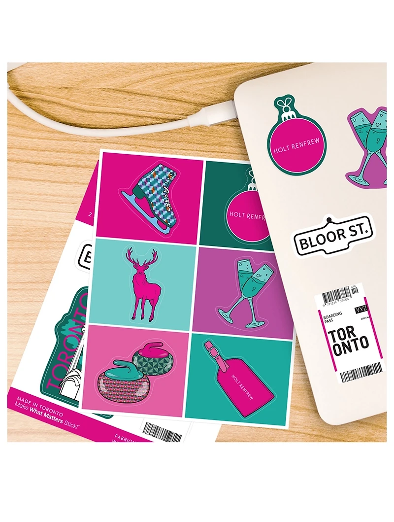 Holiday Mini Sticker Pages - Toronto