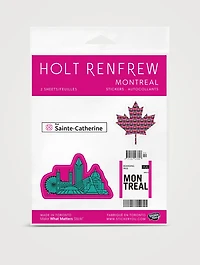 Holiday Mini Sticker Pages - Montreal