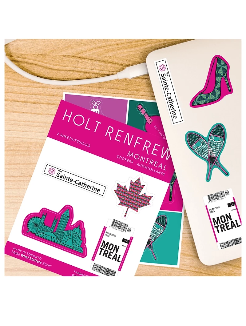 Holiday Mini Sticker Pages - Montreal