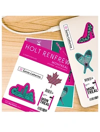 Holiday Mini Sticker Pages - Montreal