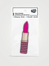 Glitter Lipstick Sticker