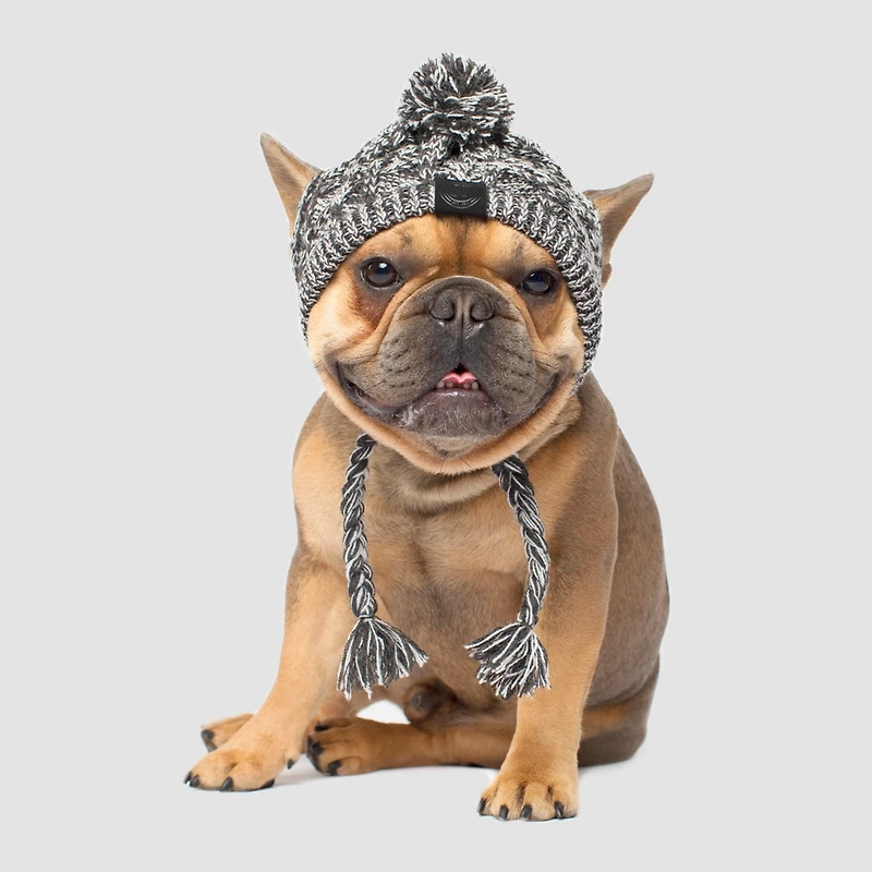 Polar Pom Pom Dog Hat- Size