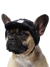 Small Pawparazzi Faux-Fur Dog Cap