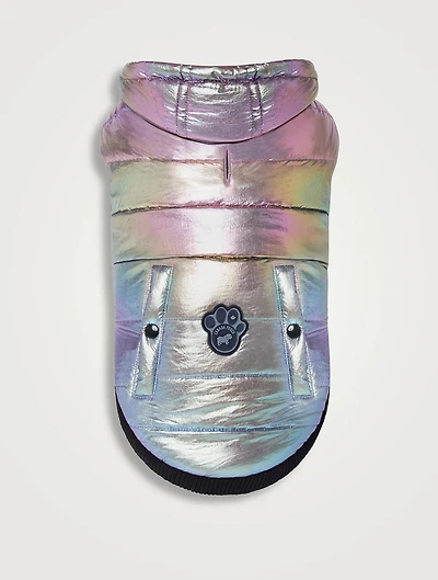 Shiny Puffer Dog Vest
