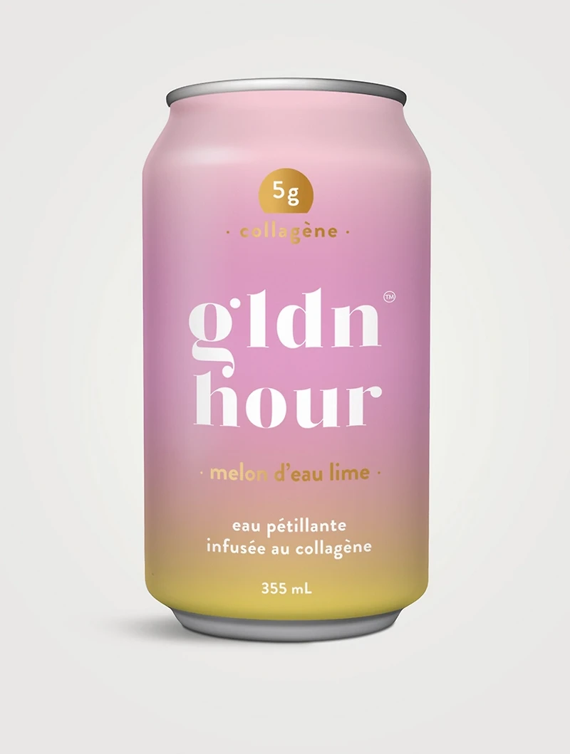 Watermelon Lime Collagen-Infused Sparkling Water